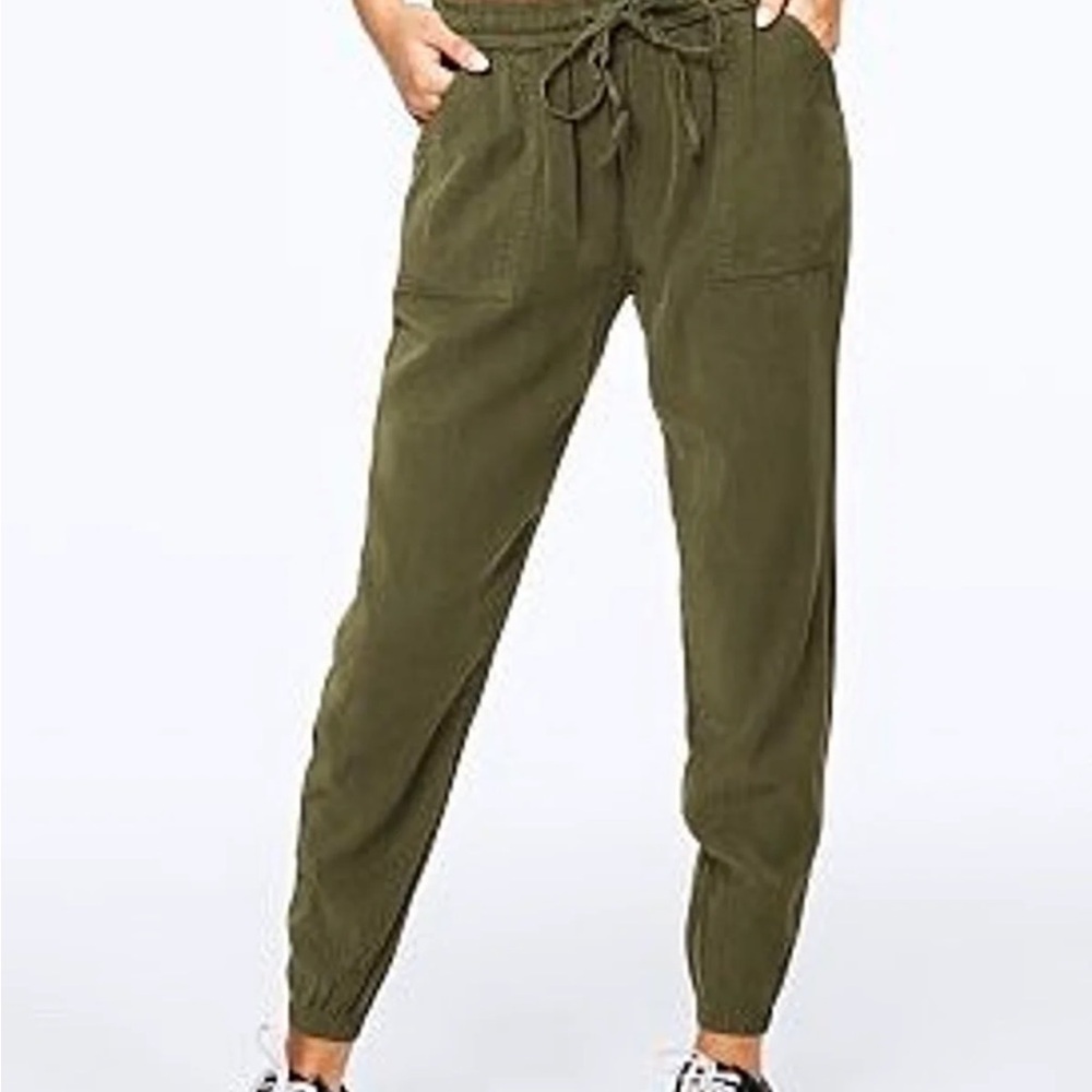 Victoria's Secret Pink Olive Jogger Pants